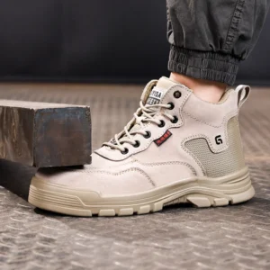 Safety shoes Casual Series for men steel toe Rubber shoes anti-puncture safety shoes GUYISA for man for women