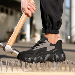 Safety shoes Casual Series for men Rubber shoes anti-puncture safety shoes GUYISA