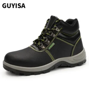New Fashion  Waterproof  Work Shoes  Steel Toe Boots For Men GUYISA SINOSENSE China manufacturer