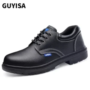 Work shoes outdoor waterproof wear resistant rubber soled steel toes SINOSENSE in China