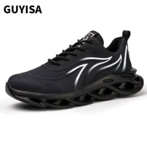 Safety Steel Toe Shoes Slip Resistant Indestructible Construction Shoes GUYISA from China SINOSENSE