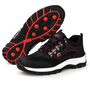 Microfiber Leather and mesh cloth rubber outsole summer safety shoes GUYISA from China SINOSENSE