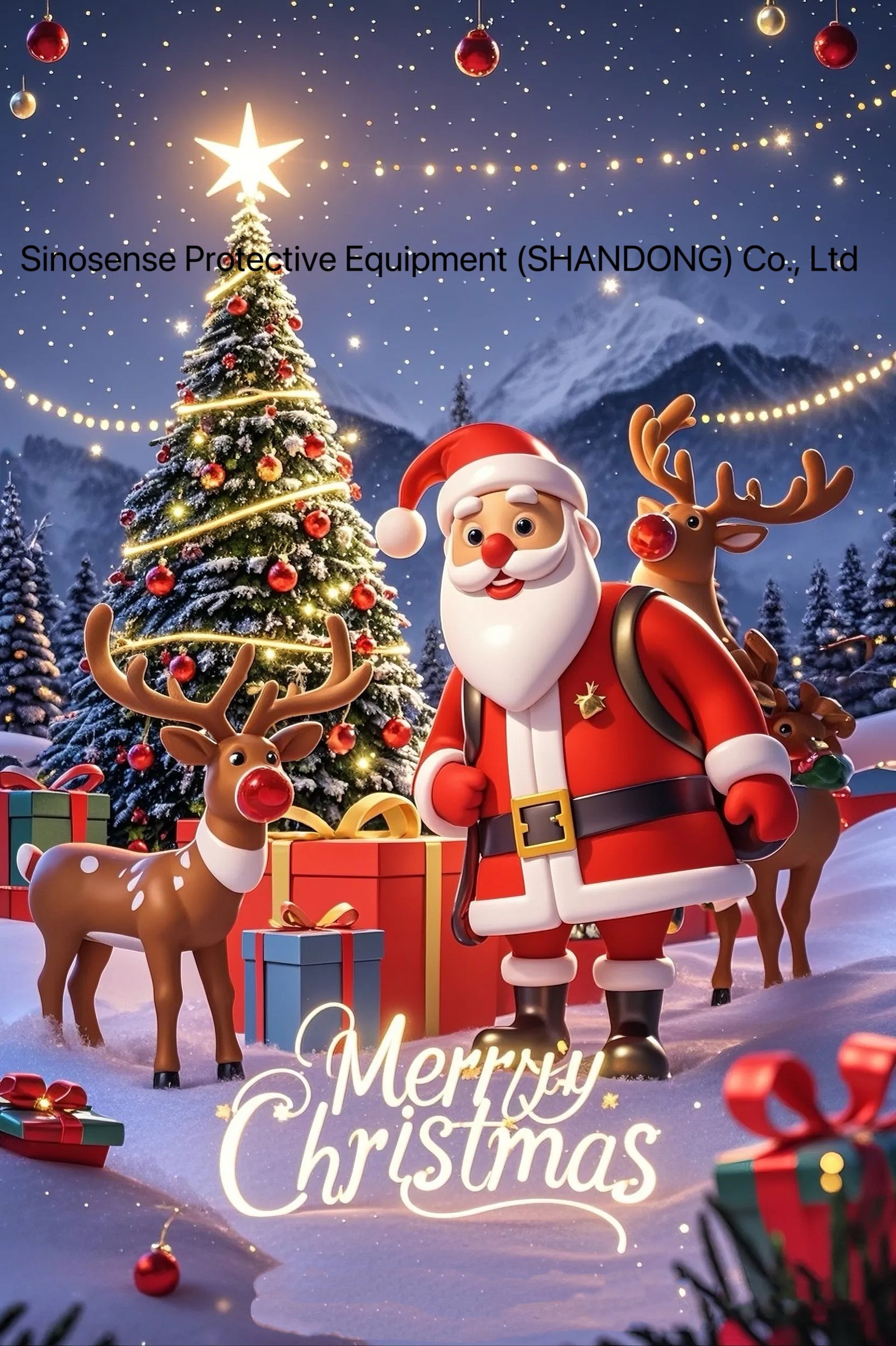 Christmas Warmth & Steady Safety | Sinosense Guards Every Step  Merry Christmas and Happy Holidays!